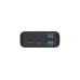 Зовнішній акумулятор ENERGIZER UE20012PQ - 20000 mAh Li-pol+TYPE-C PD (Black)